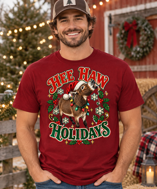 Hee Haw Holidays Christmas Donkey